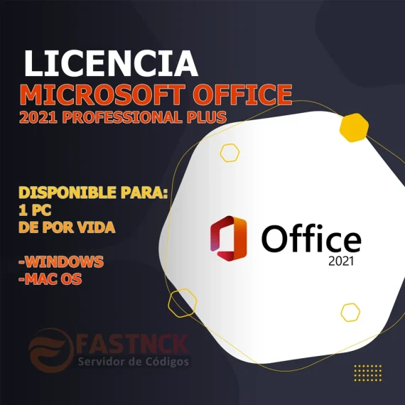Licencia para Office Professional Plus 2021